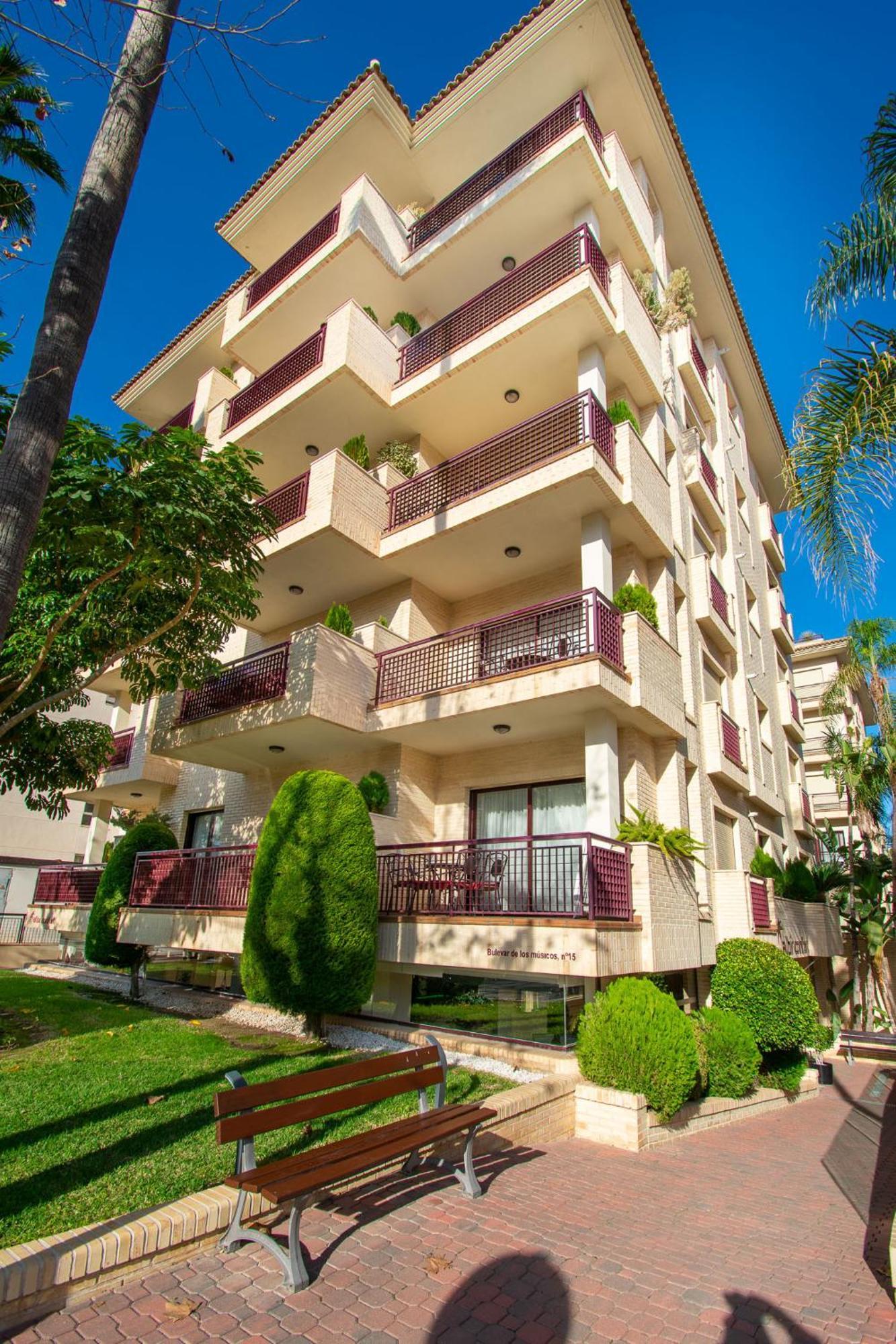 Apartamentos Albir Confort 1 Dormitorio 阿尔比尔 外观 照片